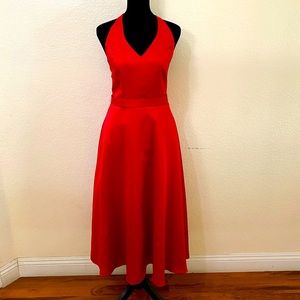 Red Windsor dress